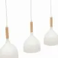 Lampa wisząca WOLDES III biała nad stół do jadalni I sklep meblowy MIRAT.