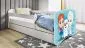 Łóżko dziecięce BABY DREAMS kraina lodu z materacem i szufladą | MIRAT. w stylu kolekcja BABY DREAMS