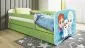 Łóżko dziecięce BABY DREAMS kraina lodu 160 z barierką | MIRAT. w stylu  kolekcja BABY DREAMS