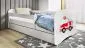 Łóżko dziecięce BABY DREAMS straż pożarna z barierką | MIRAT. w stylu  kolekcja BABY DREAMS