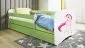Łóżko dziecięce BABY DREAMS jednorożec z materacem | MIRAT.  kolekcja BABY DREAMS