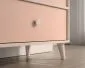 Komoda dziecięca MEVEL 04 różowa I sklep meblowy MIRAT. styl PASTELE kolekcja MEVEL