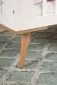 Łóżeczko dziecięce SOFIE 120x60 białe/buk w stylu skandynawskim I sklep meblowy MIRAT. styl SKANDYNAWSKI