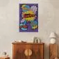 Plakat Kaboom 21x30 cm bez ramy bez marginesu | MIRAT.