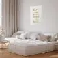 Plakat Gold Home 40x60 cm bez ramy bez marginesu | MIRAT.