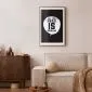 Plakat Artgeist All you need 40 x 60 cm 1 szt z ramą złotą i marginesem | MIRAT. kolekcja m-B-0048-ao-a