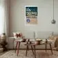 Plakat Follow 60x90 cm bez ramy z marginesem | MIRAT.