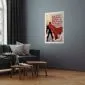 Plakat Average 29,7x42 cm bez ramy z marginesem | MIRAT.