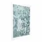 Plakat New day 40x60 cm bez ramy z marginesem | MIRAT.