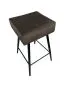 Hoker OLIMP VELVET brązowy do salonu | MIRAT. w stylu GLAMOUR, LOFT kolekcja