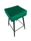 Hoker OLIMP VELVET zielony do salonu i baru | MIRAT. w stylu GLAMOUR, LOFT kolekcja