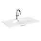 Umywalka meblowa ceramiczna MEG 80 cm biała retro | MIRAT