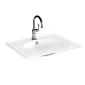 Umywalka meblowa ceramiczna MEG 60 cm biała w stylu retro | MIRAT