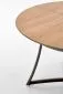 Stół rozkładany MORETTI dąb złoty/antracyt | MIRAT. styl LOFT