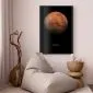 Plakat Mars 60x90 cm z ramą czarną bez marginesu | MIRAT.