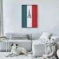 Plakat Symbole Francji 40x60 cm z ramą czarną bez marginesu | MIRAT.