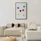 Plakat Wieża Eiffla i tenis 60x90 cm z ramą czarną z marginesem | MIRAT.