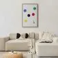 Plakat Wieża Eiffla i tenis 29,7x42 cm z ramą złotą bez marginesu | MIRAT.