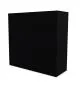 Szafka biurowa przesuwna EASY SPACE CABINET S 3-OH 120cm czarna zamykana I sklep meblowy MIRAT.