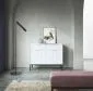 Komoda MILONA 2D2S 104 cm biała mat I sklep meblowy MIRAT. styl RYFLOWANY kolekcja MILONA