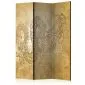 Parawan dwustronny Orient 135x172 cm 3-częściowy beżowy | MIRAT.