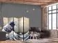 Parawan dwustronny Orient 225x172 cm 5-częściowy wielokolorowy | MIRAT.