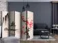 Parawan jednostronny Orient 225x172 cm 5-częściowy beżowy | MIRAT.