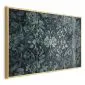 Plakat Ornamenty dywanowe 30x21 cm z ramą złotą bez marginesu | MIRAT.