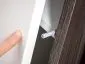 Komoda CROSS biały połysk z szufladami częściowo otwarta | MIRAT.  kolekcja CROSS