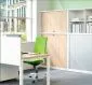 Szafka biurowa przesuwna EASY SPACE CABINET S 3-OH 100cm kaszmirowa zamykana I sklep meblowy MIRAT.