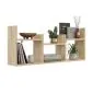 Półka ALESIA 5 dąb sonoma wisząca do salonu | MIRAT. styl LOFT