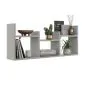 Półka ALESIA 5 szara wisząca do salonu | MIRAT. styl LOFT