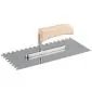 Paca Zębata Nierdzewna 10x10mm (270x130mm) | Stopka Aluminiowa