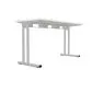 Biurko EASY SPACE C-LEG RC 140x60cm białe do nauki I sklep meblowy MIRAT.