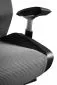 Fotel biurowy RONIN czarny/szary siatka z regulacją oparcia lędźwi I sklep meblowy MIRAT.