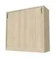 Szafka biurowa przesuwna EASY SPACE CABINET S 3-OH 120cm akacjowa zamykana I sklep meblowy MIRAT.
