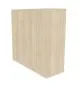 Szafka biurowa przesuwna EASY SPACE CABINET S 3-OH 120cm akacjowa zamykana I sklep meblowy MIRAT.