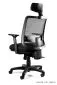 Fotel biurowy SAGA PLUS czarny ergonomiczny | MIRAT. w stylu  kolekcja