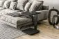 Stolik kawowy SATURN 40x40 beton ciemny kwadratowy I sklep meblowy MIRAT. styl LOFT