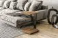 Stolik kawowy SATURN 40x40 dąb złoty craft do salonu I sklep meblowy MIRAT. styl LOFT