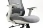 Certyfikowany fotel ergonomiczny Ergon szary z podłokietnikami 4D | MIRAT