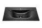 Szafka pod umywalkę NOVA BLACK 82-80-2D 80cm czarna ryflowana I sklep meblowy MIRAT. styl RYFLOWANY