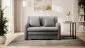 Sofa rozkładana z funkcją spania ARIO szara minimalistyczna I sklep meblowy MIRAT.