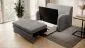 Sofa rozkładana z funkcją spania ARIO szara minimalistyczna I sklep meblowy MIRAT.