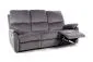 Sofa rozkładana SPENCER 3 VELVET szara nowoczesna I sklep meblowy MIRAT.