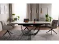Stół ceramiczny Infinity 160(240)x95 cm z podstawą w kształcie nieskończoności | MIRAT styl LOFT