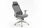 Certyfikowany fotel ergonomiczny Ergon szary z podłokietnikami 4D | MIRAT