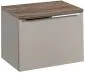 Szafka pod umywalkę nablatową SANTA FE TAUPE 80 szara krzemowa COMAD | MIRAT. styl LOFT kolekcja SANTA FE TAUPE