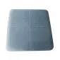 Taboret MAESTRO LOW BL VELVET szary na metalowych nogach | MIRAT. w stylu  kolekcja