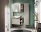 Szafka łazienkowa SANTA FE TAUPE 60 szara krzemowa z lustrem COMAD | MIRAT. styl LOFT kolekcja SANTA FE TAUPE